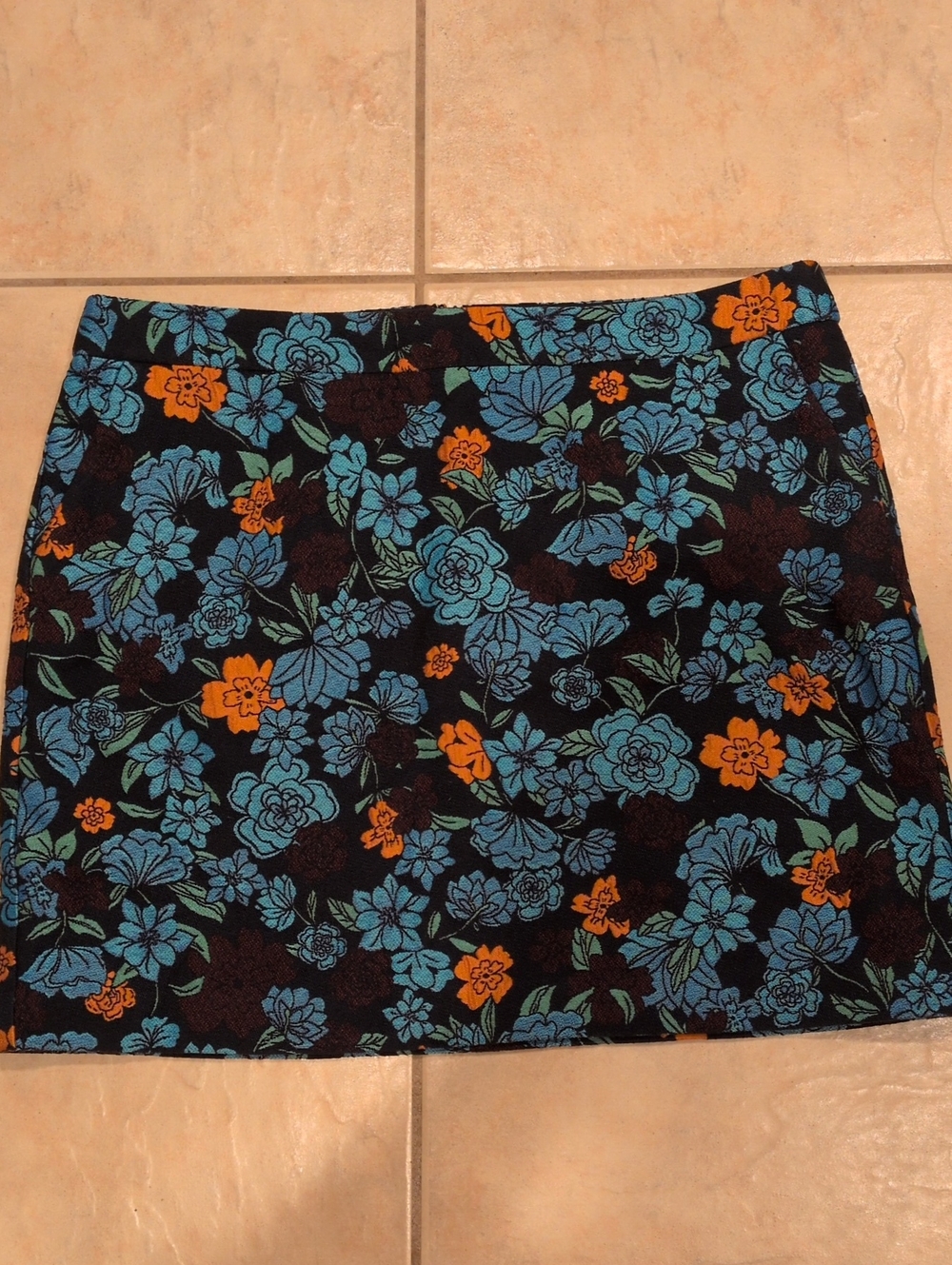 Loft Petites Floral Skirt Size 16P